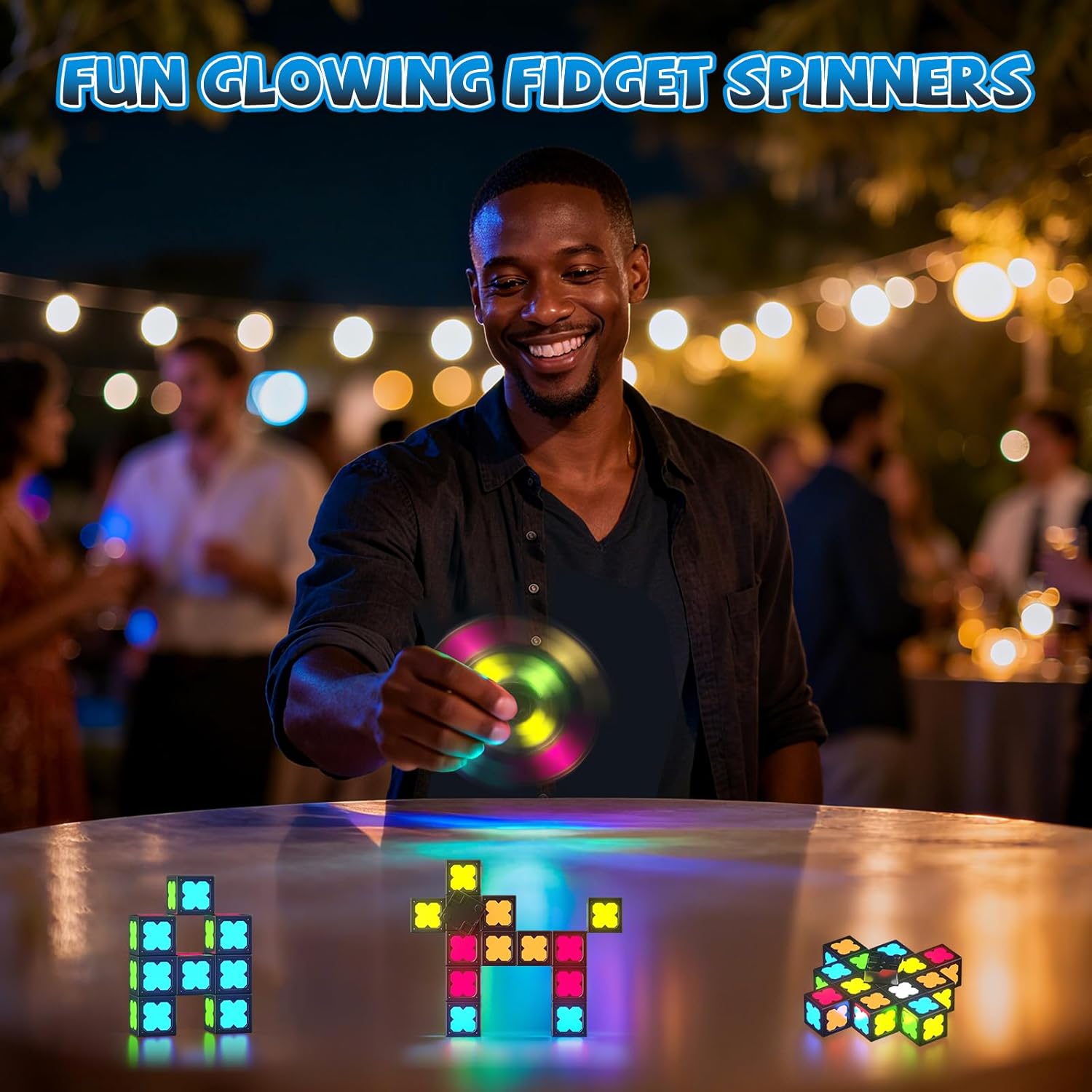 Rubix fidget spinner